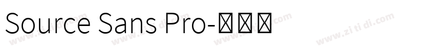 Source Sans Pro字体转换 Source Sans Pro字体转换